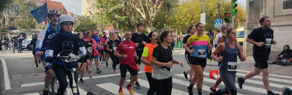 Más de 1.200 personas llenan Bouzas de solidaridad en la XI Carrera Solidaria por la Esclerosis Múltiple