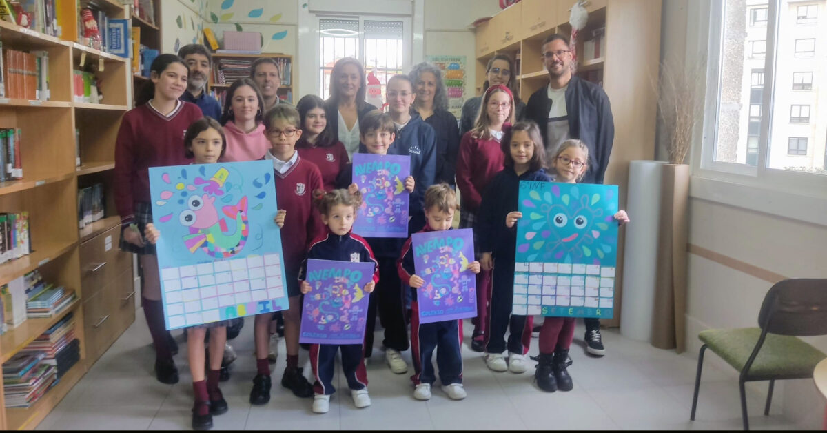 El Colegio Atlántida presenta su calendario solidario 2025 en beneficio de AVEMPO