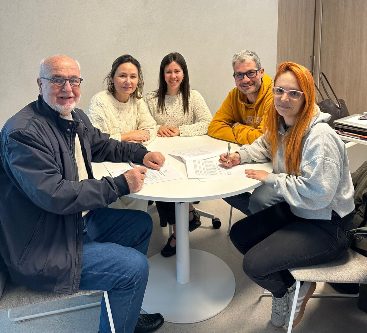 Firma de convenio entre AVEMPO y Amencer-Aspace