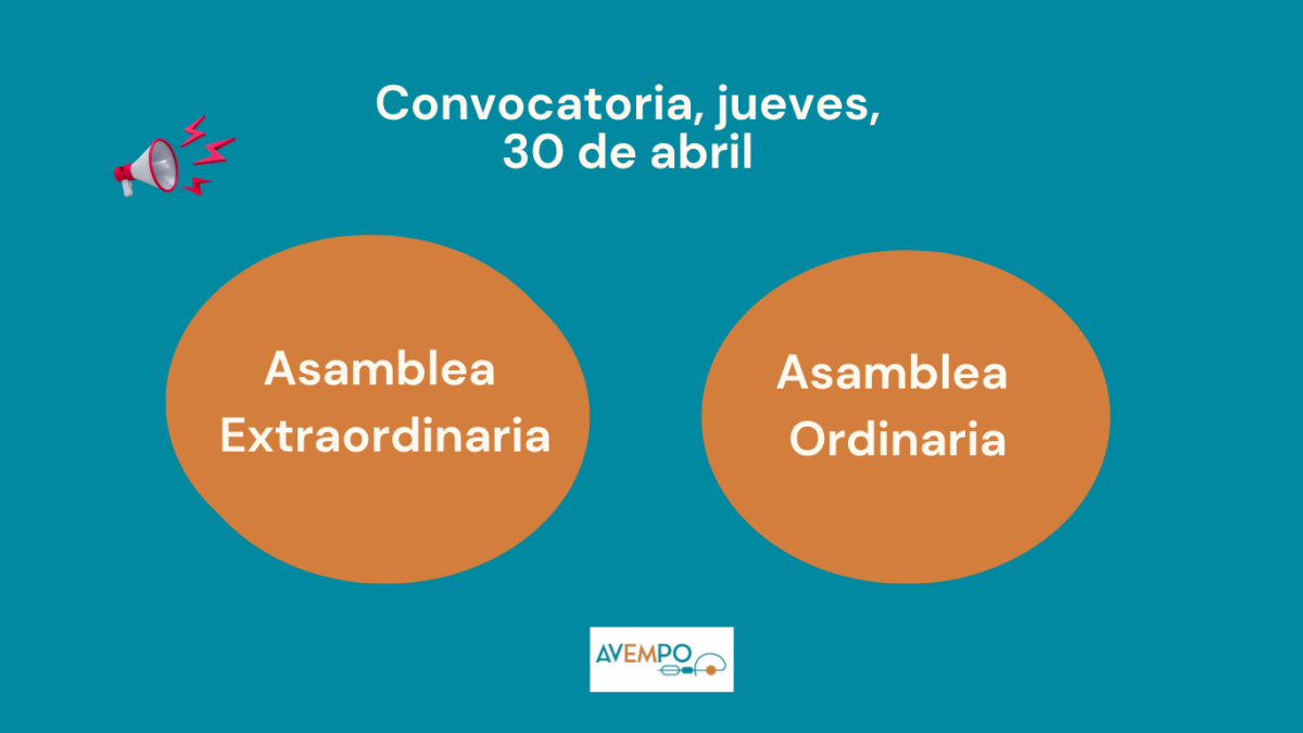Convocadas dos asambleas el próximo 30 de abril